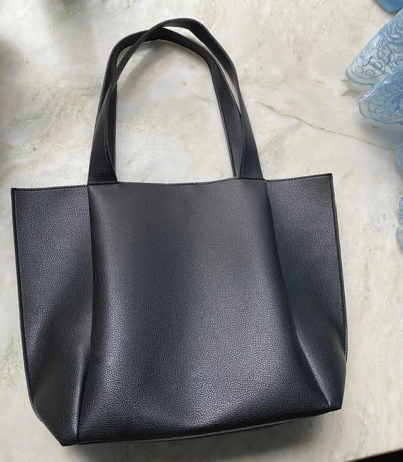 Women's Bag Large Capacity Shoulder Bags High Quality PU Leather Handbags and Purse Female Retro Tote Bags sac a main femme