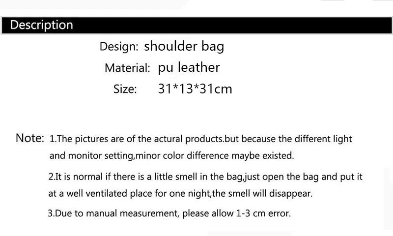 Women's Bag Large Capacity Shoulder Bags High Quality PU Leather Handbags and Purse Female Retro Tote Bags sac a main femme