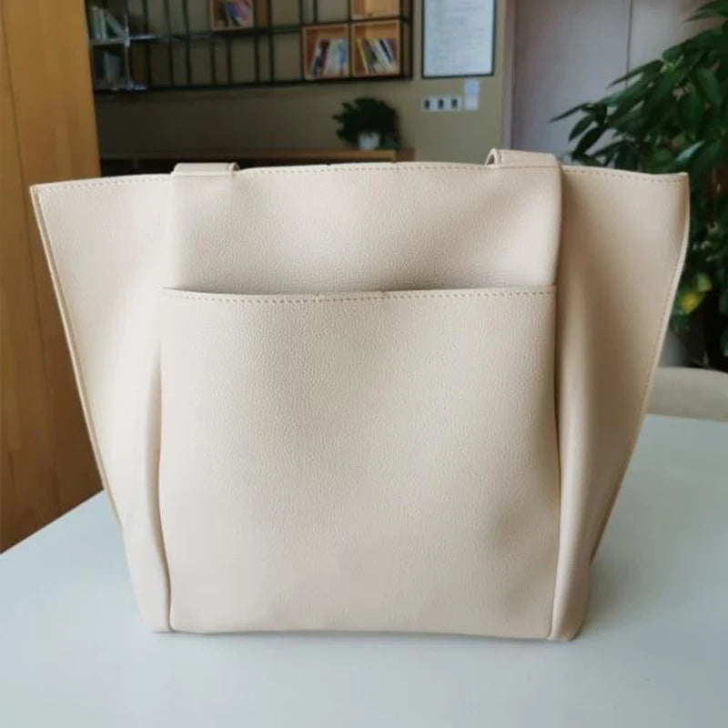 Women's Bag Large Capacity Shoulder Bags High Quality PU Leather Handbags and Purse Female Retro Tote Bags sac a main femme