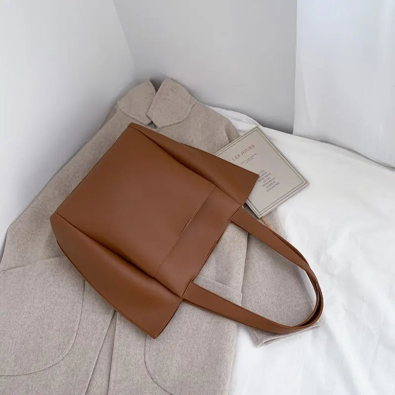 Women's Bag Large Capacity Shoulder Bags High Quality PU Leather Handbags and Purse Female Retro Tote Bags sac a main femme