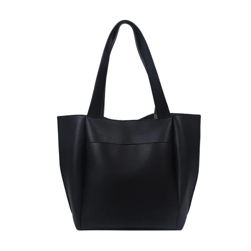 Women's Bag Large Capacity Shoulder Bags High Quality PU Leather Handbags and Purse Female Retro Tote Bags sac a main femme