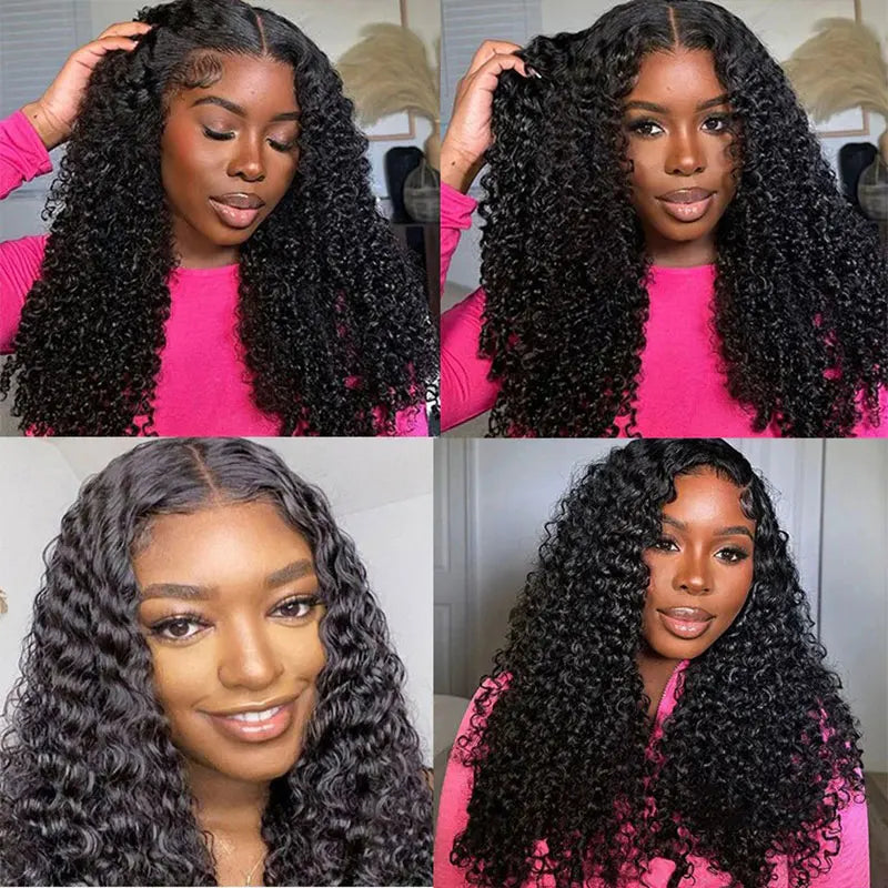 12A Burmese Curly Human Hair Wigs Brazilian Pixie Curls 200% Transparent Lace Frontal Wig For Women Burmese Curly Full Lace Wigs