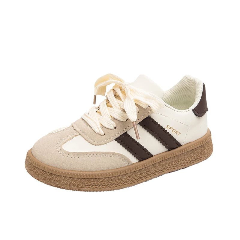 Children Tennis Shoes 2025 New Simple Kids Sneakers for Girls Patchwork Non-slip Boys Causal School Running Sneakers Non-slip