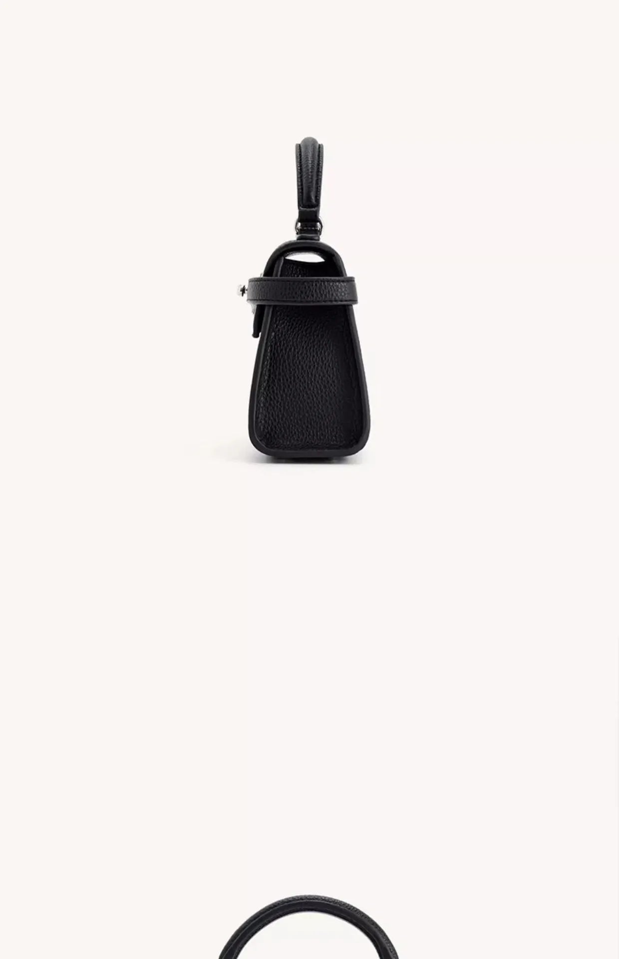 2025 Trapezoidal Leather Women's Bag Versatile Fashion Niche Handbag Top-handle Bags на сумки плечо кожаная sac de luxe femme