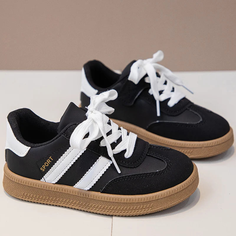 Children Tennis Shoes 2025 New Simple Kids Sneakers for Girls Patchwork Non-slip Boys Causal School Running Sneakers Non-slip