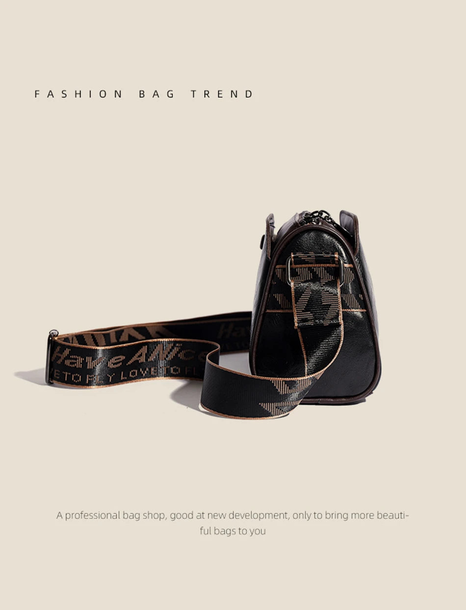 Women's Shoulder Bag Famous Brand Elephant Embroidered Female Messenger Bags Wallet High Quality Leather Girl Bolsas Sac A Main