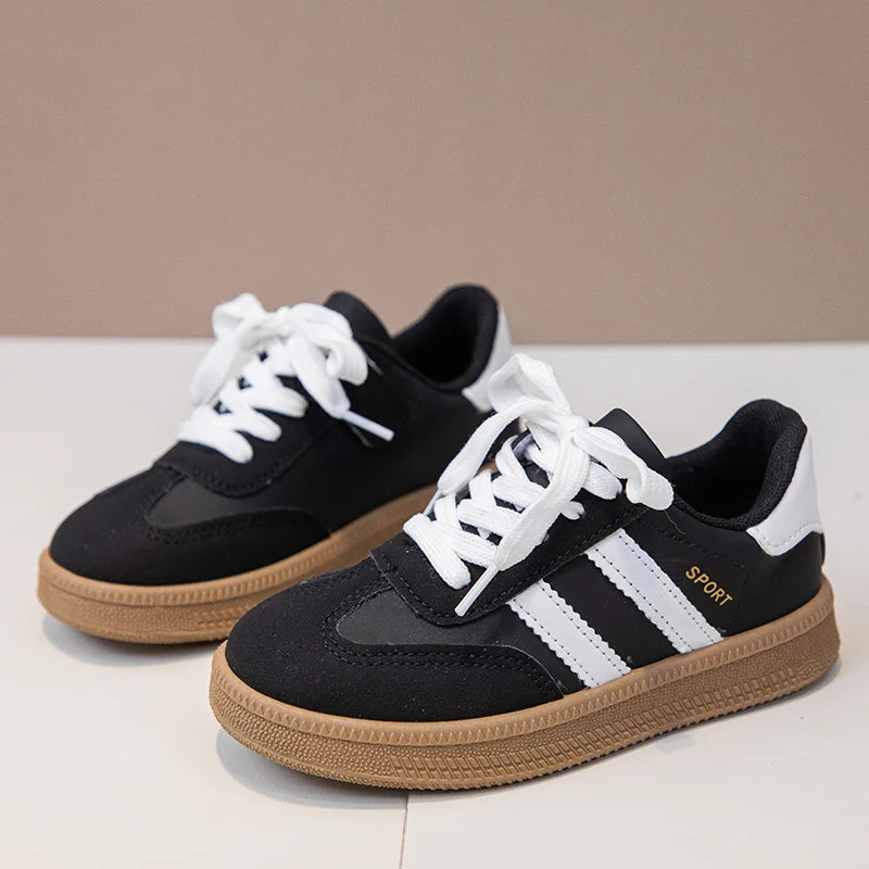 Children Tennis Shoes 2025 New Simple Kids Sneakers for Girls Patchwork Non-slip Boys Causal School Running Sneakers Non-slip