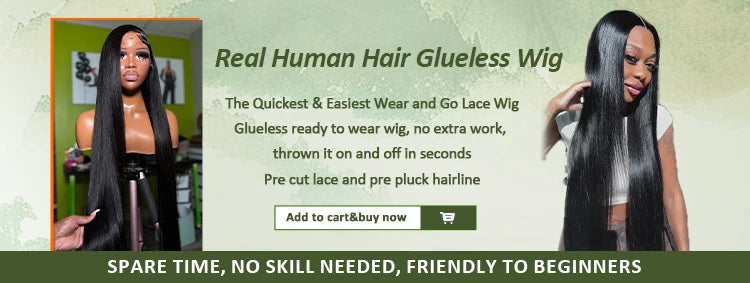 30 inch Glueless Wigs Human Hair Ready To Wear 6X4 Brazilian Straight HD Lace Front Human Hair Wig 100% Human Hair Wigs Glueless