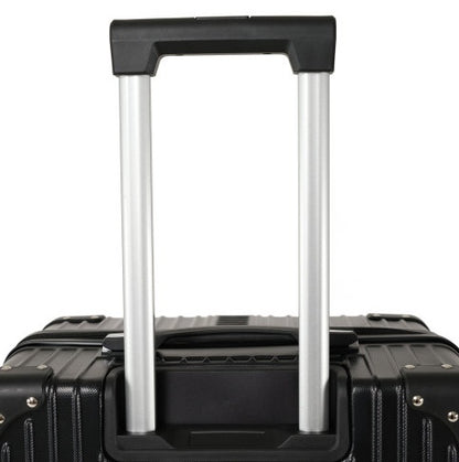 3-piece Hard Shell Luggage Set, Suitable For Both Long-distance And Short Distance Travel. Equipped With Four-wheel Rollers, Password Lock, And Hiking Bag
