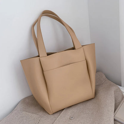 Women's Bag Large Capacity Shoulder Bags High Quality PU Leather Handbags and Purse Female Retro Tote Bags sac a main femme