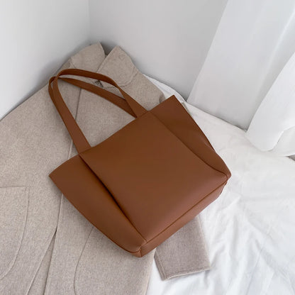 Women's Bag Large Capacity Shoulder Bags High Quality PU Leather Handbags and Purse Female Retro Tote Bags sac a main femme