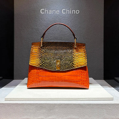 Luxury Designer Brand New High Quality Leather Handbags for Women Fashion Trend 가방 Crocodile Print Crossbody Bag сумка Hot Sale