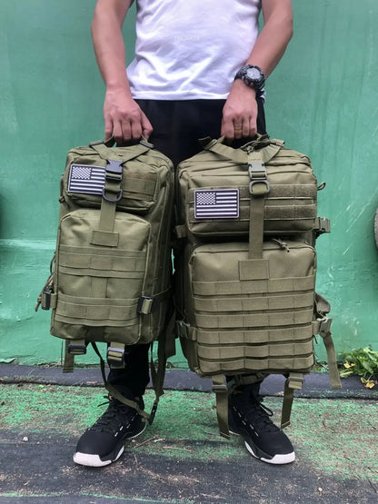 25L/50L Sturdy Nylon Waterproof Tactical Sports Trekking Fishing Hunting Camping Hiking Bag Backpack Outdoor Rucksacks