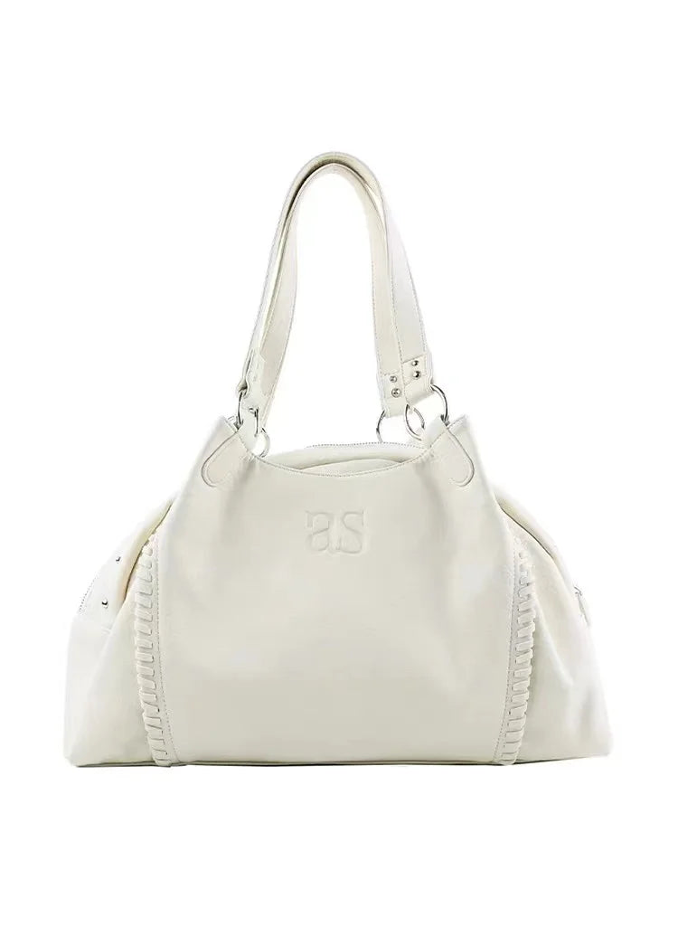 A small-scale designer  bag ins style Korean star Li Cha Ren's same large capacityhandbag