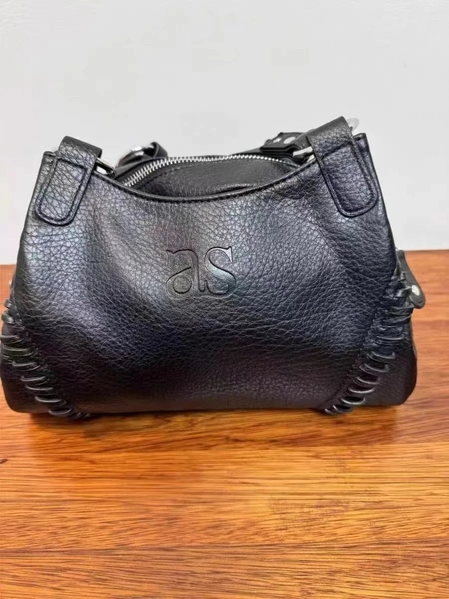 A small-scale designer  bag ins style Korean star Li Cha Ren's same large capacityhandbag