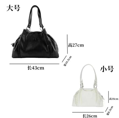 A small-scale designer  bag ins style Korean star Li Cha Ren's same large capacityhandbag