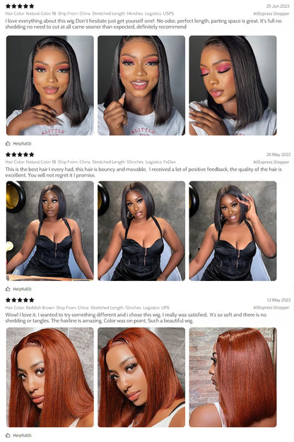 13X4 Bob Wig Bone Straight Bob Wig Lace Front Human Hair Wigs For Women Transparent Lace Frontal Wig Natural Wig Human Hair