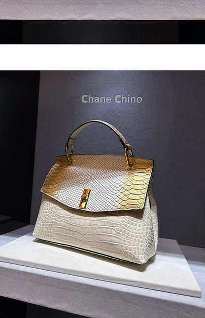 Luxury Designer Brand New High Quality Leather Handbags for Women Fashion Trend 가방 Crocodile Print Crossbody Bag сумка Hot Sale