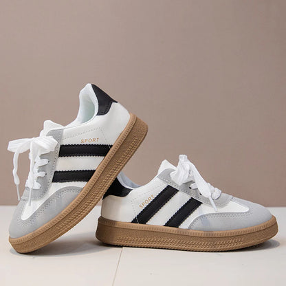 Children Tennis Shoes 2025 New Simple Kids Sneakers for Girls Patchwork Non-slip Boys Causal School Running Sneakers Non-slip